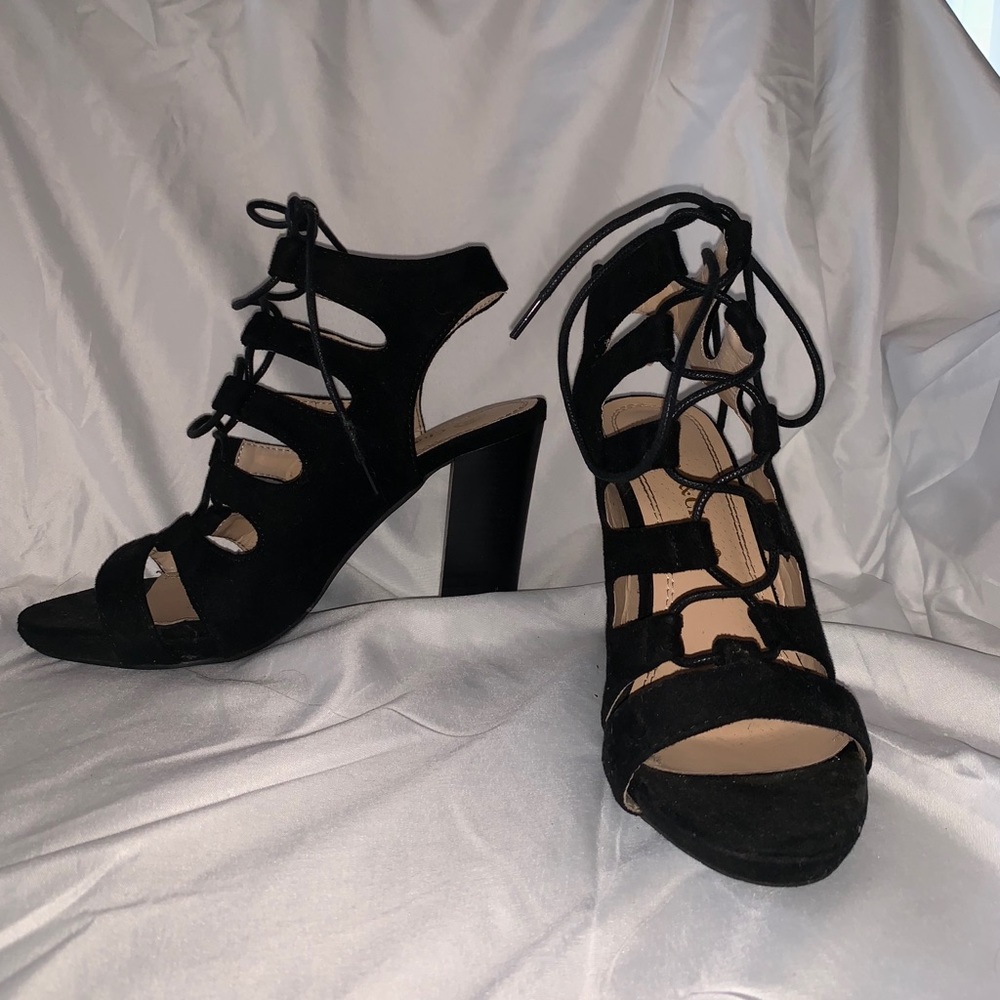 Black heels